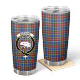 Clan Bethune Modern Tartan Crest Tumbler MF45 Clan Bethune Tartan Today