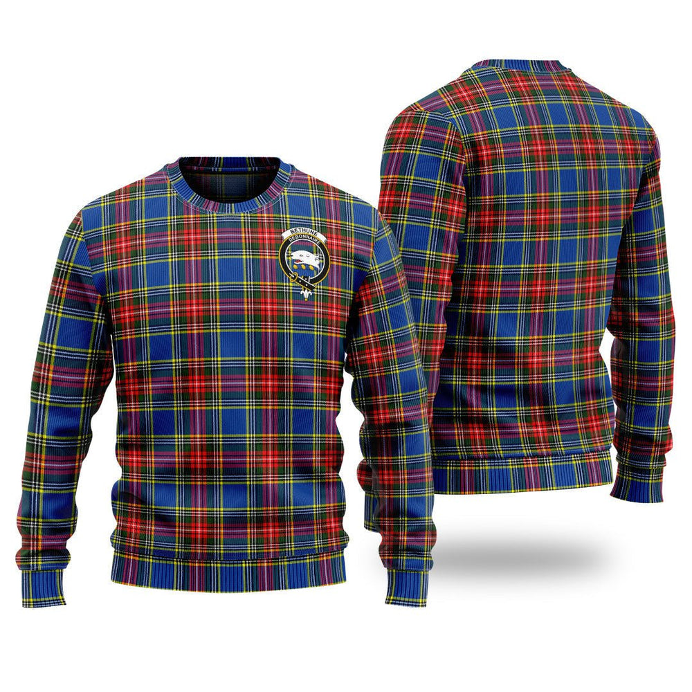 Clan Bethune Tartan Christmas Ugly Sweater QI63 Bethune Tartan Tartan Sweater