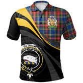 Clan Bethune Tartan Polo Shirt - Royal Coat Of Arms Style CR57 Bethune Tartan Tartan Polo