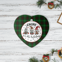 Clan Beveridge Tartan Gnome Heart Ceramic Ornament TY12 Beveridge Tartan Gnome Tartan Christmas