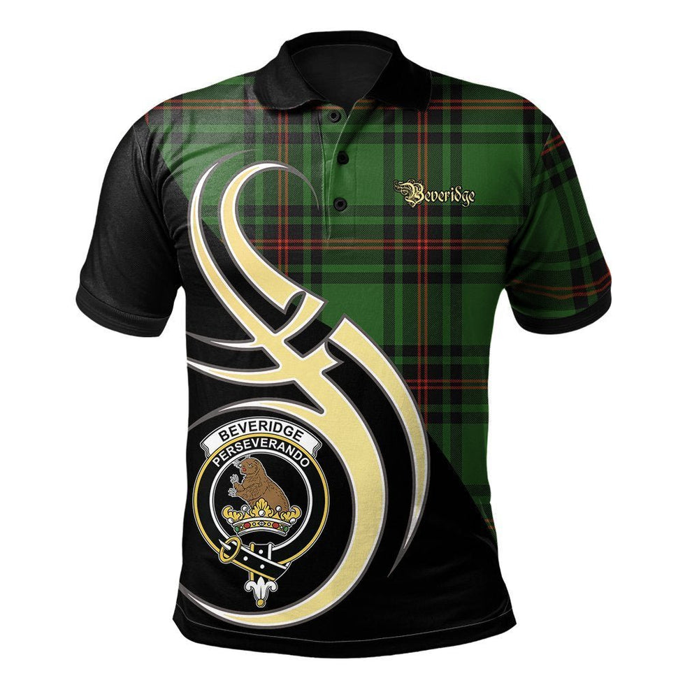 Clan Beveridge Tartan Polo Shirt - Believe In Me Style AK20 Beveridge Tartan Tartan Polo