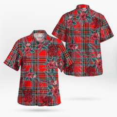 Clan Binning Tartan Scottish Lion Hawaiian Shirt EI61 Binning Tartan Tartan Hawaii Shirt