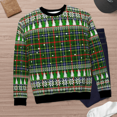 Clan Bisset Tartan Christmas Ugly Sweater EO64 Bisset Tartan Tartan Ugly Sweater
