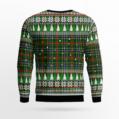 Clan Bisset Tartan Christmas Ugly Sweater EO64 Bisset Tartan Tartan Ugly Sweater
