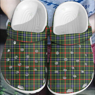 Clan Bisset Tartan Clogs Classic