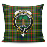Clan Bisset Tartan Crest Pillow Cover HX16 Clan Bisset Tartan Today
