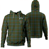 Clan Bisset Tartan Hoodie Crest MBGWCAP7-1 Bisset Tartan Hoodies