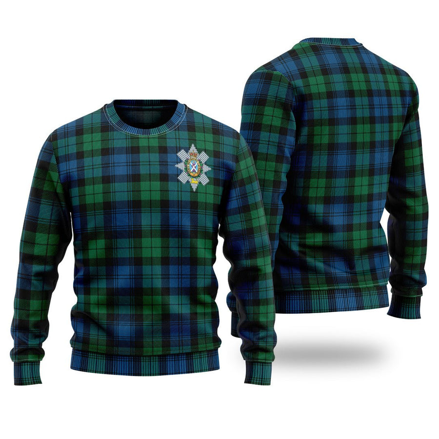 Clan Black Watch Ancient Tartan Christmas Ugly Sweater ML84 Black Watch Ancient Tartan Tartan Sweater