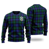 Clan Black Watch Modern Tartan Christmas Ugly Sweater VM70 Black Watch Modern Tartan Tartan Sweater