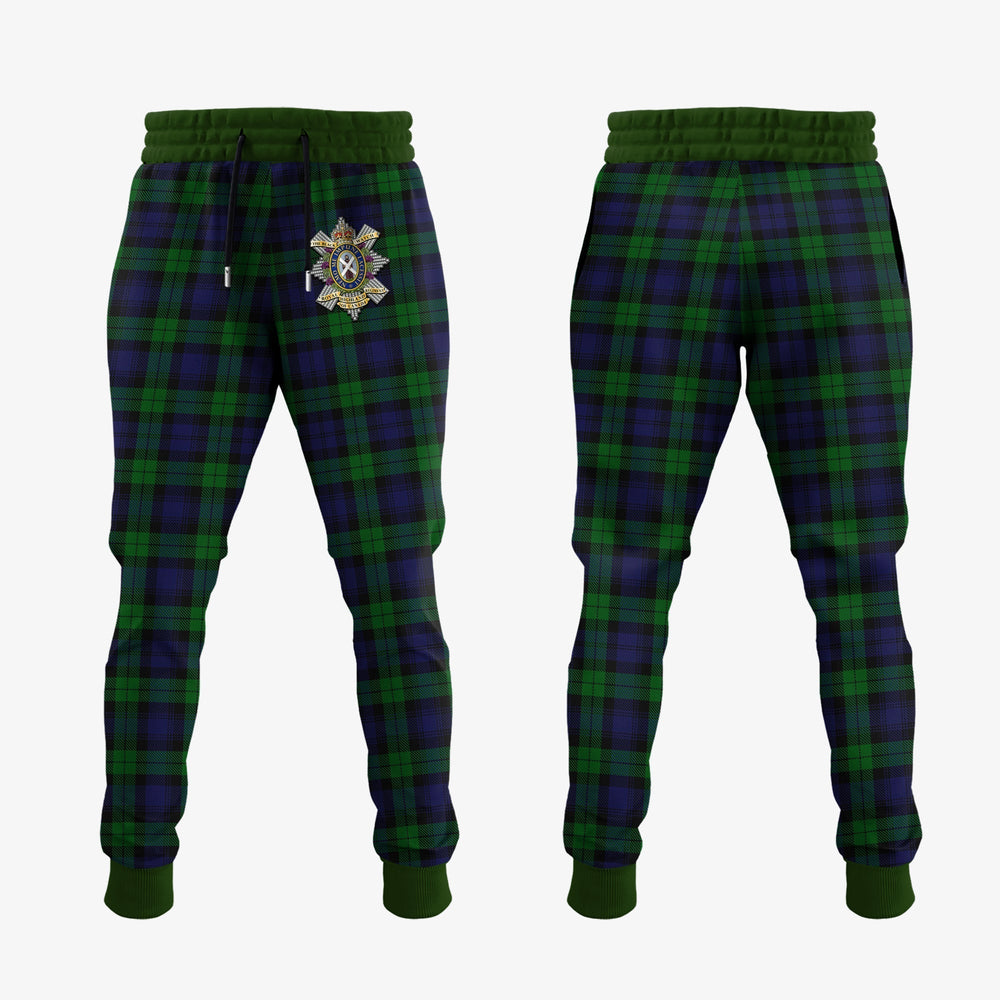 Clan Black Watch Of Canada Tartan Crest Jogger Sweatpants MY99 Clan Hall Tartan Today