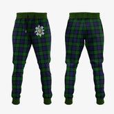 Clan Black Watch Tartan Crest Jogger Sweatpants FZ36 Clan Hall Tartan Today