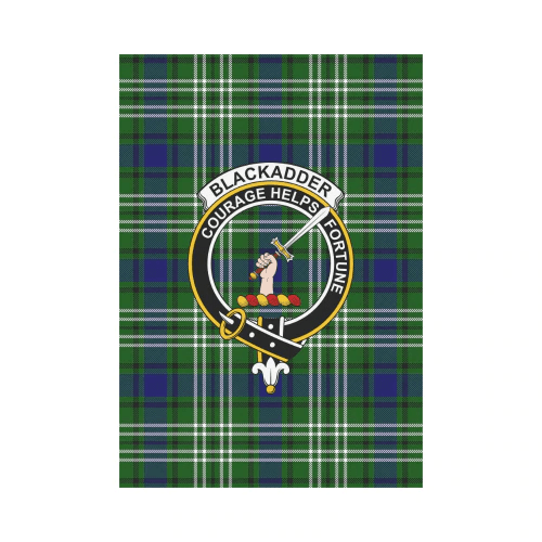 Clan Blackadder Tartan Crest Garden Flag JS10 Clan Blackadder Tartan Today
