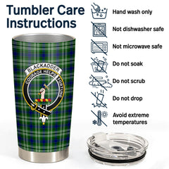 Clan Blackadder Tartan Crest Tumbler GO86 Clan Blackadder Tartan Today