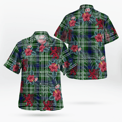 Clan Blackadder Tartan Scottish Lion Hawaiian Shirt WK11 Blackadder Tartan Tartan Hawaii Shirt