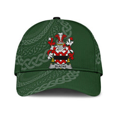 Clan Blacke Coat Of Arms - Irish Family Crest St Patrick's Day Classic CapRY85 Classic Cap - Blacke Coat Of Arms St Patrick's Day Classic Cap Irish Cap