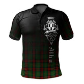 Clan Blackstock Hunting Tartan Polo Shirt - Alba Celtic Style DE20 Blackstock Hunting Tartan Tartan Polo
