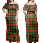 Clan Blackstock Tartan Hawaii Dress WI24 Clan Blackstock Tartan Hawaii Dress