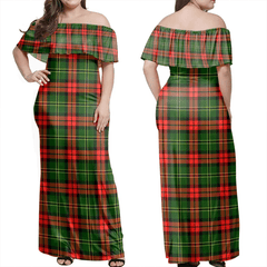 Clan Blackstock Tartan Hawaii Dress WI24 Clan Blackstock Tartan Hawaii Dress