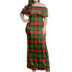Clan Blackstock Tartan Hawaii Dress WI24 Clan Blackstock Tartan Hawaii Dress