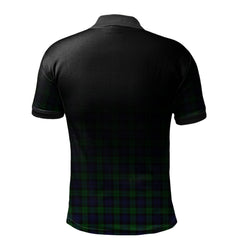Clan Blackwatch 01 Tartan Polo Shirt - Alba Celtic Style VY93 Blackwatch 01 Tartan Tartan Polo