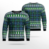 Clan Blackwatch Ancient Tartan Christmas Ugly Sweater RV70 Blackwatch Ancient Tartan Tartan Ugly Sweater