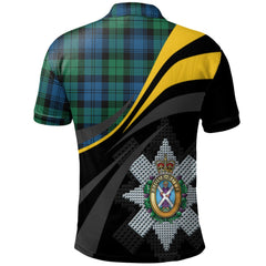 Clan Blackwatch Ancient Tartan Polo Shirt - Royal Coat Of Arms Style TI24 Blackwatch Ancient Tartan Tartan Polo