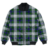 Clan Blackwatch Dress Modern Tartan Bomber Jacket UL91 Blackwatch Dress Modern Tartan Tartan Bomber Jacket