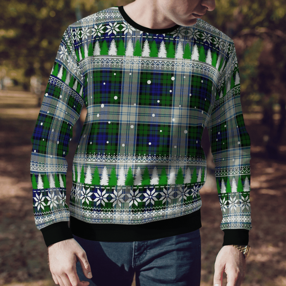 Clan Blackwatch Dress Modern Tartan Christmas Ugly Sweater SB20 Blackwatch Dress Modern Tartan Tartan Ugly Sweater
