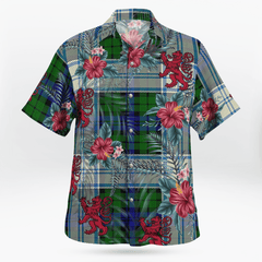 Clan Blackwatch Dress Modern Tartan Scottish Lion Hawaiian Shirt MR69 Blackwatch Dress Modern Tartan Tartan Hawaii Shirt