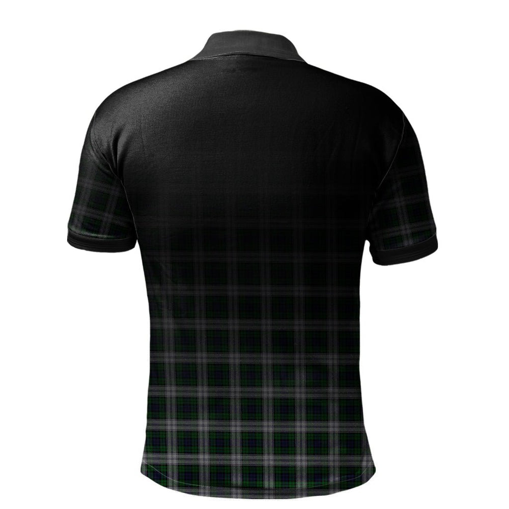 Clan Blackwatch Dress (Symmetrical) Tartan Polo Shirt - Alba Celtic Style OU19 Blackwatch Dress (Symmetrical) Tartan Tartan Polo