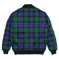 Clan Blackwatch Modern Tartan Bomber Jacket IU39 Blackwatch Modern Tartan Tartan Bomber Jacket