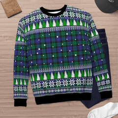 Clan Blackwatch Modern Tartan Christmas Ugly Sweater YE62 Blackwatch Modern Tartan Tartan Ugly Sweater