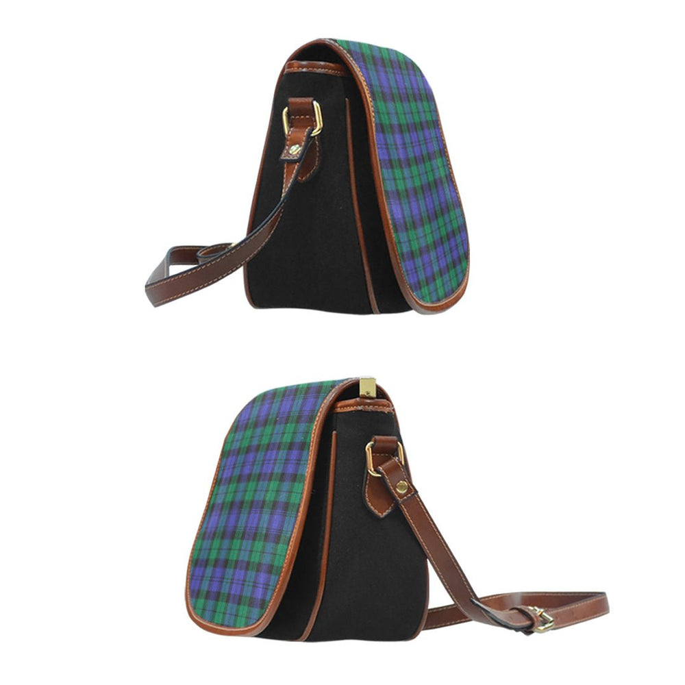 Clan Blackwatch Modern Tartan Saddle Handbags AA28 Clan Black Watch Tartan Today