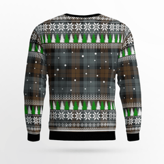 Clan Blackwatch Weathered Tartan Christmas Ugly Sweater QM50 Blackwatch Weathered Tartan Tartan Ugly Sweater