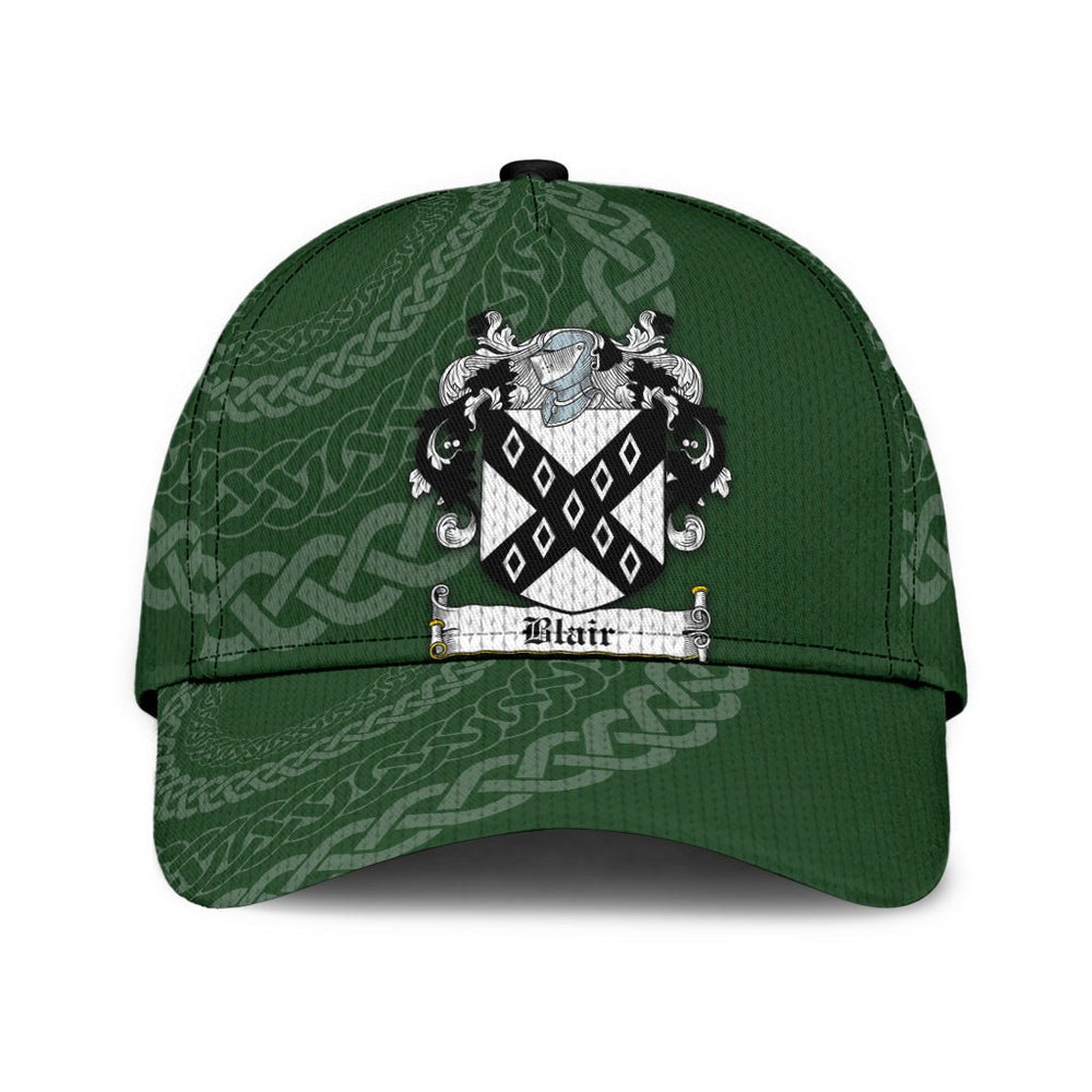 Clan Blair Coat Of Arms - Irish Family Crest St Patrick's Day Classic CapIJ69 Classic Cap - Blair Coat Of Arms St Patrick's Day Classic Cap Irish Cap