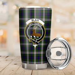 Clan Blair Dress Tartan Crest Tumbler WW39 Clan Blair Tartan Today