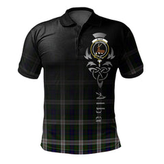 Clan Blair Dress Tartan Polo Shirt - Alba Celtic Style SD21 Blair Dress Tartan Tartan Polo