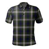 Clan Blair Dress Tartan Polo Shirt LX59 Blair Dress Tartan Tartan Polo