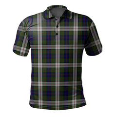 Clan Blair Dress Tartan Polo Shirt LX59 Blair Dress Tartan Tartan Polo
