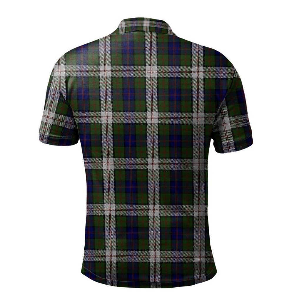Clan Blair Dress Tartan Polo Shirt LX59 Blair Dress Tartan Tartan Polo