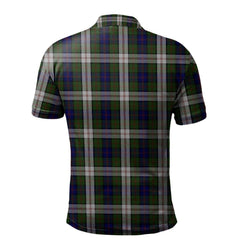 Clan Blair Dress Tartan Polo Shirt LX59 Blair Dress Tartan Tartan Polo
