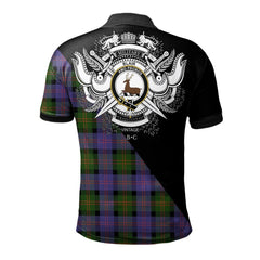 Clan Blair Modern Clan - Military Polo Shirt XO34 Blair Modern Tartan Tartan Polo