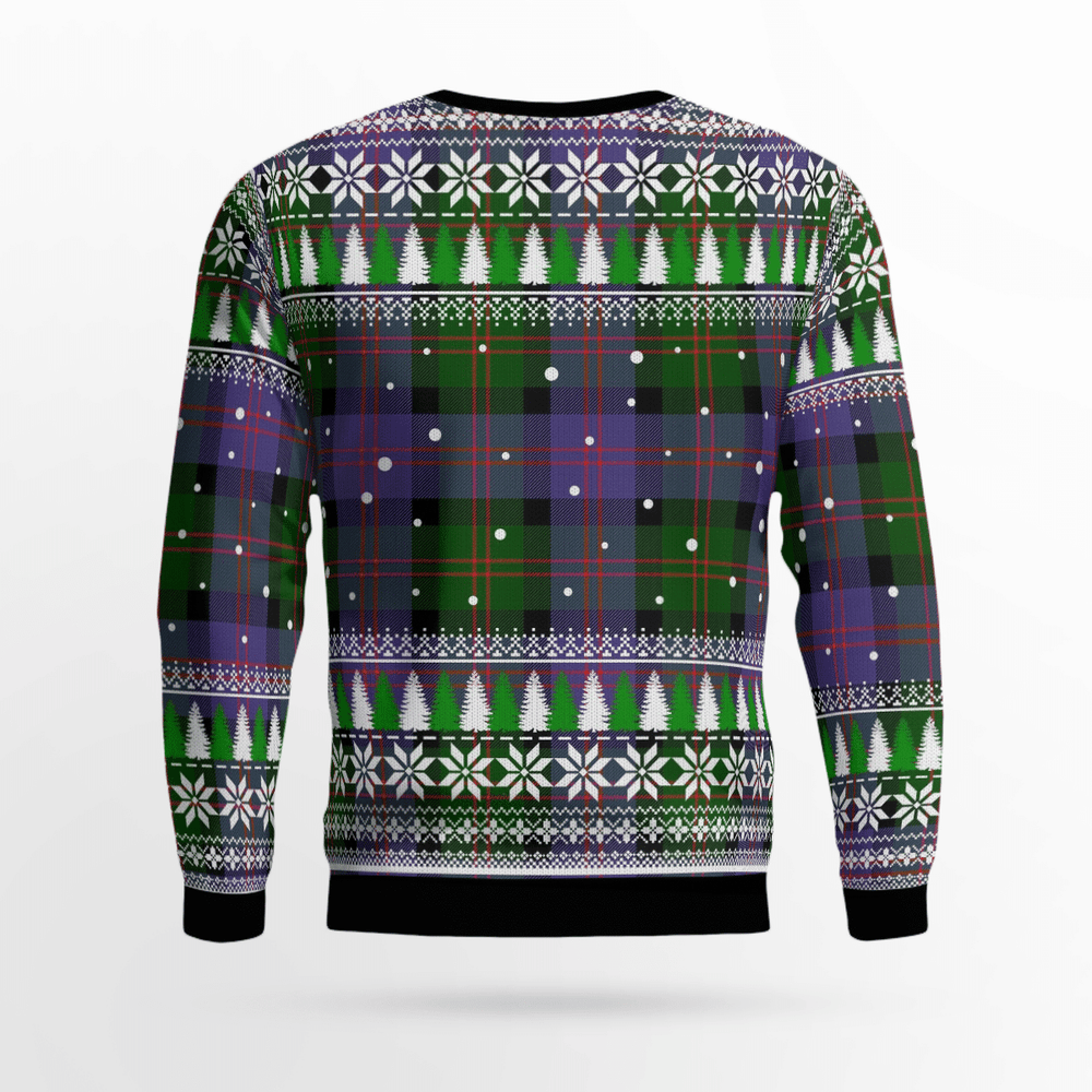 Clan Blair Modern Tartan Christmas Ugly Sweater EK73 Blair Modern Tartan Tartan Ugly Sweater