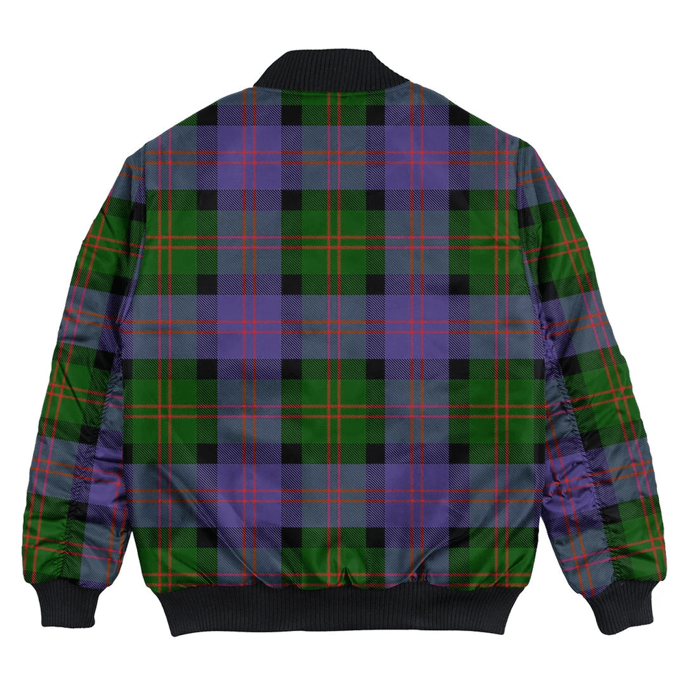 Clan Blair Modern Tartan Clan Bomber Jacket QE39 Blair Modern Tartan Tartan Bomber Jacket