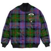 Clan Blair Modern Tartan Crest Bomber Jacket EV18 Blair Modern Tartan Tartan Bomber Jacket