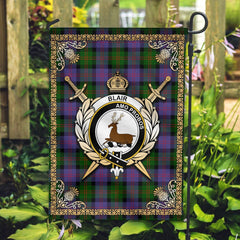 Clan Blair Modern Tartan Crest Garden Flag - Celtic Thistle PK39 Clan Blair Tartan Today
