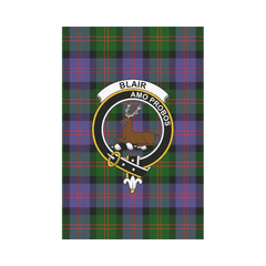 Clan Blair Modern Tartan Crest Garden Flag ZX46 Clan Blair Tartan Today
