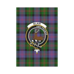 Clan Blair Modern Tartan Crest Garden Flag ZX46 Clan Blair Tartan Today