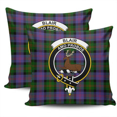 Clan Blair Modern Tartan Crest Pillow Cover GD80 Clan Blair Tartan Today