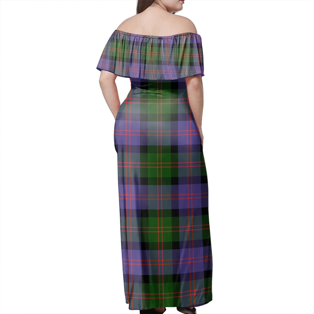Clan Blair Modern Tartan Hawaii Dress TB35 Clan Blair Tartan Hawaii Dress